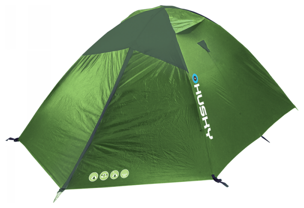 Палатка четырёхместная Husky Bright 4, зеленый