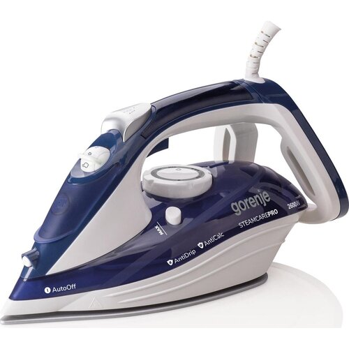 Утюг Gorenje SIH2600BLC 2600Вт белый синий 460000₽