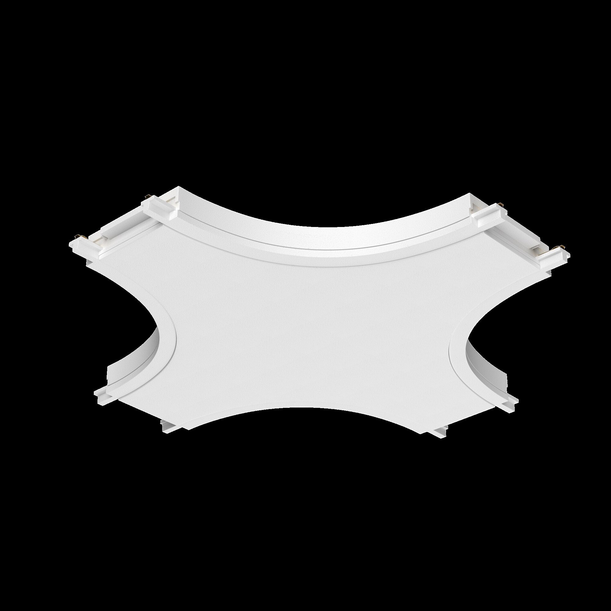 Коннектор питания X-образный Radity белый, TRA084CX-11W Technical - фото №6