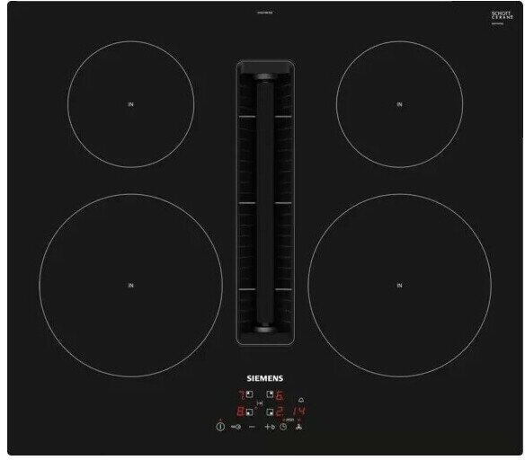 фото Варочная панель индукционная Siemens EH611BE15E черный