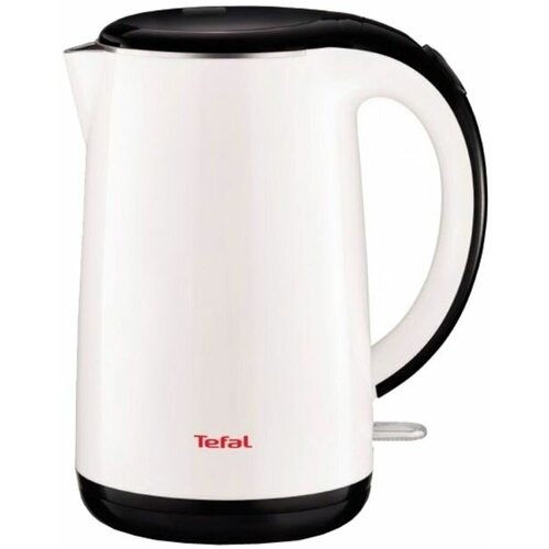 Чайник электрический Tefal KO260130, пластик, 1.7 л, 2150 Вт, бело-черный