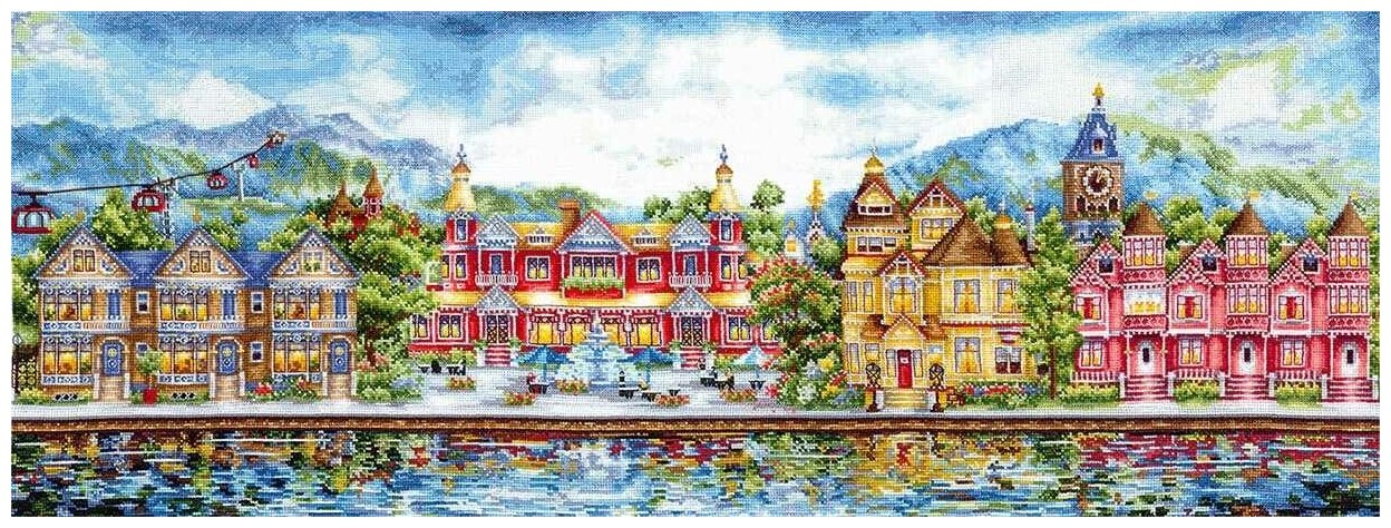 В-30 Викторианская набережная Сделай своими руками - фото №1
