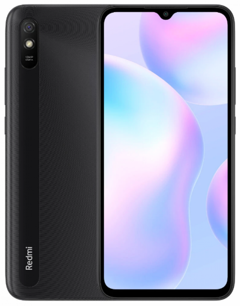 Смартфон Xiaomi Redmi 9A 2/32 ГБ RU, Dual nano SIM, темно-серый