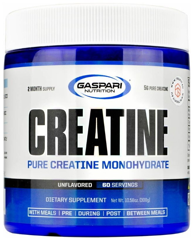 Gaspari Creatine Pure Creatine Monohydrate 300гр нейтральный