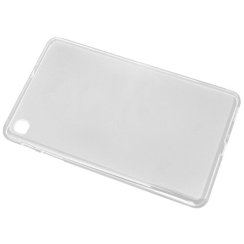 Чехол панель-накладка MyPads для Samsung Galaxy Tab A 8.0 (2019) SM-P200 / P205 ультра-тонкая полимерная из мягкого качественного силикона белая
