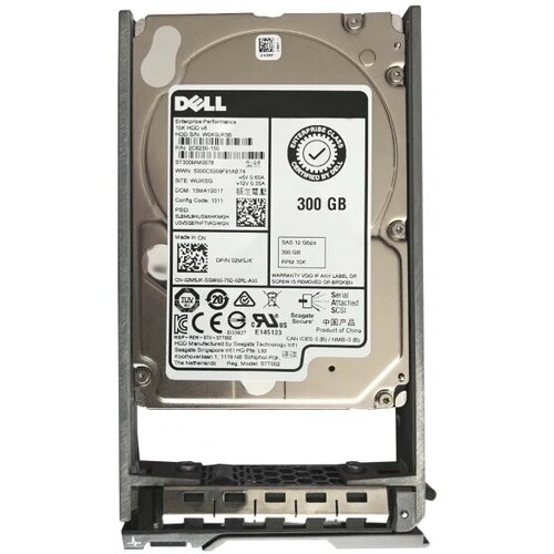 Жесткий диск Dell 02M5JK 300Gb SAS 25 HDD 5930000₽