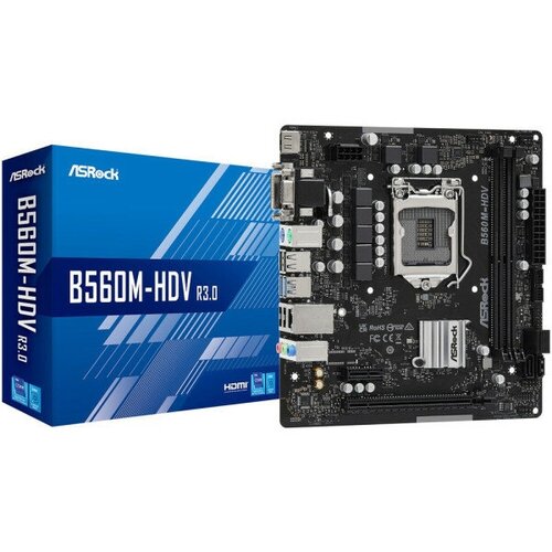 Материнская плата 1200 ASRock B560M-HDV R30 826800₽