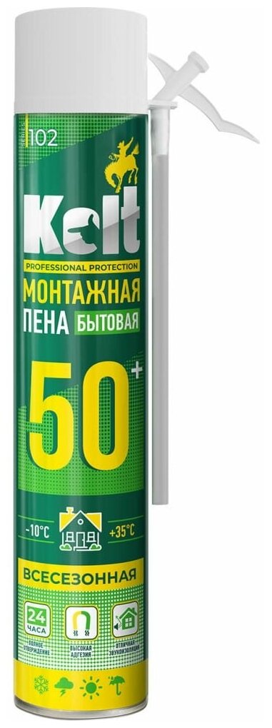 Пена монтажная бытовая KOLT 50 750гр. - фотография № 2