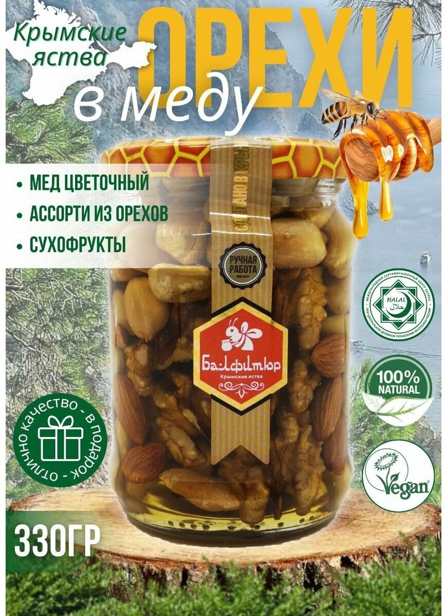 Орехи в меду - фотография № 1