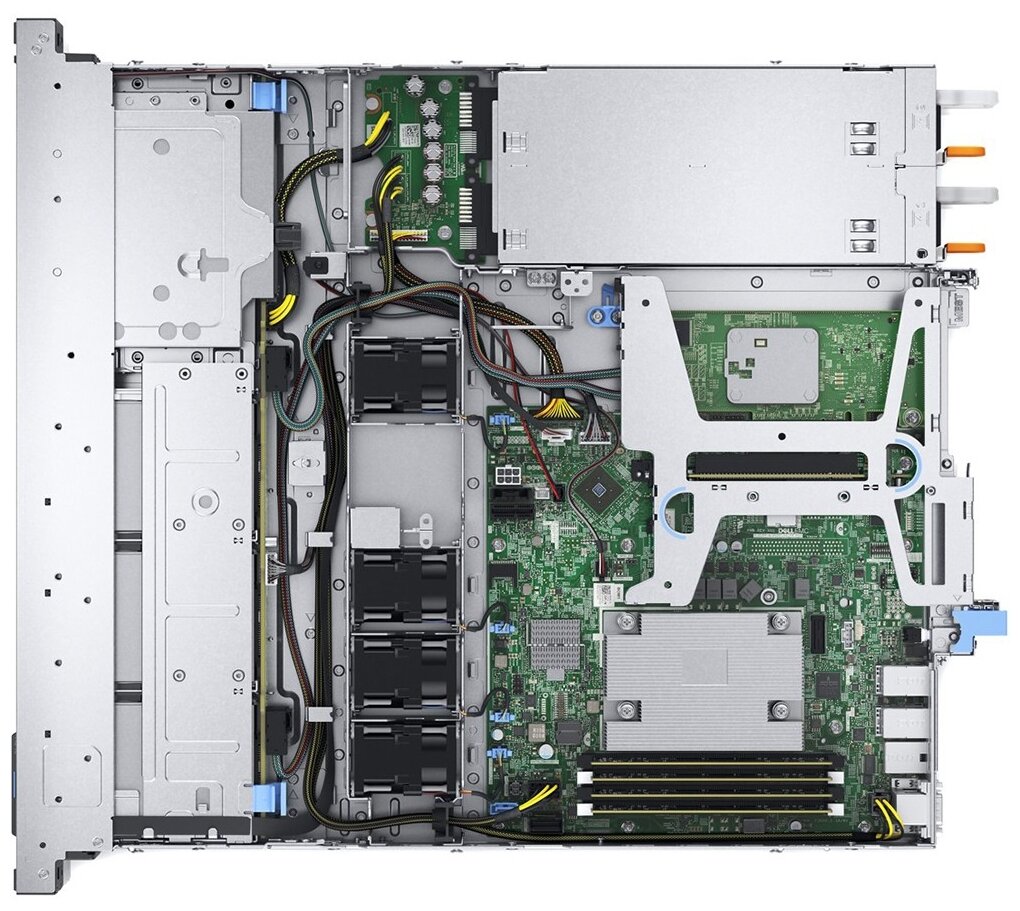 Сервер Dell PowerEdge R340 1xE-2124 1x16Gb 1RUD x4 1x4Tb 7.2K 3.5