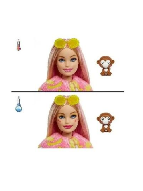 Кукла Barbie Cutie Revea Jungle Series, милашка-проявляшка Обезьянка