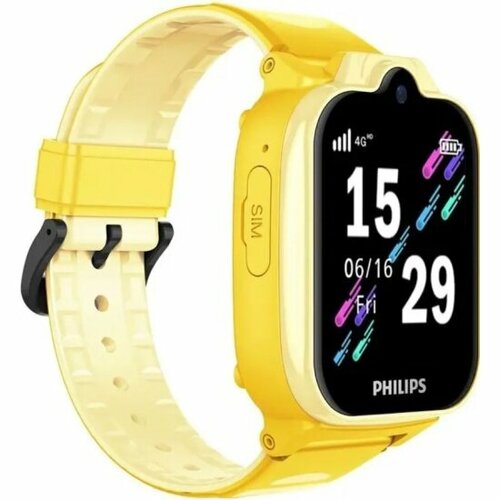 Детские умные часы Philips W6610 желтые 399000₽