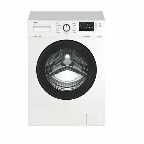 Стиральная машина Beko WSRE6H612ZAWI white, с фронтальной загрузкой