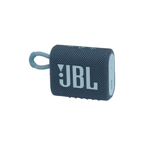 JBL GO 3 синяя Портативная акустика (1 x 4.2 Вт, Bluetooth, USB Type C, IP67, JBLGO3BLU) портативная акустика jbl boombox3 чёрный