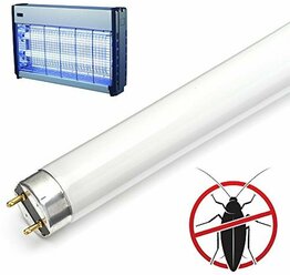Лампа инсектицидная 10W T8 G13 BL368 346х26мм в ловушки для насекомых/полимеризация
