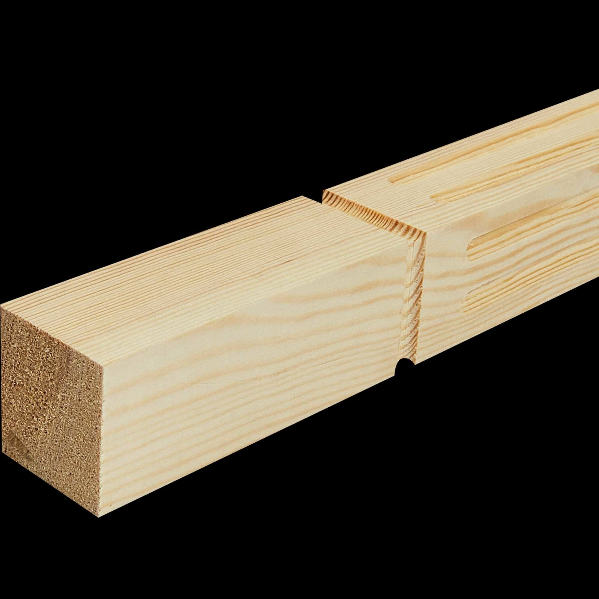 фото Балясина цельная прямая хвоя сорт Экстра Римская 900x50x50 мм