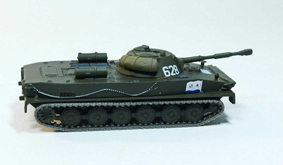 Масштабная модель 1/72 Танк ПТ-76 — фото 1