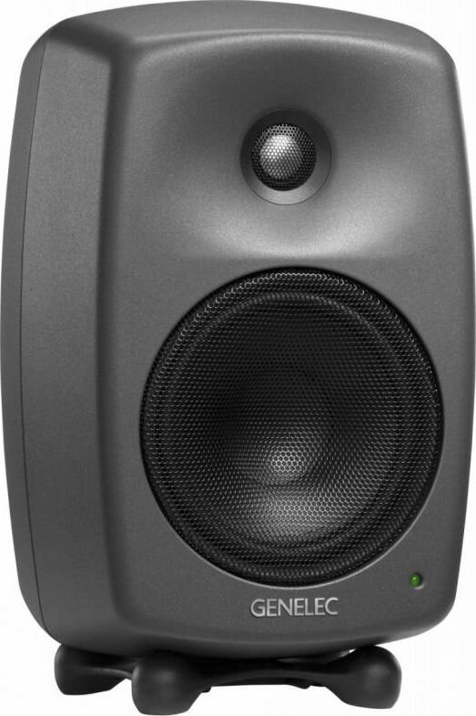 Genelec 8330AP - Активный 2-полосный монитор, НЧ 5" 50Вт, ВЧ 0.75" 50Вт, подставки, темно-серый