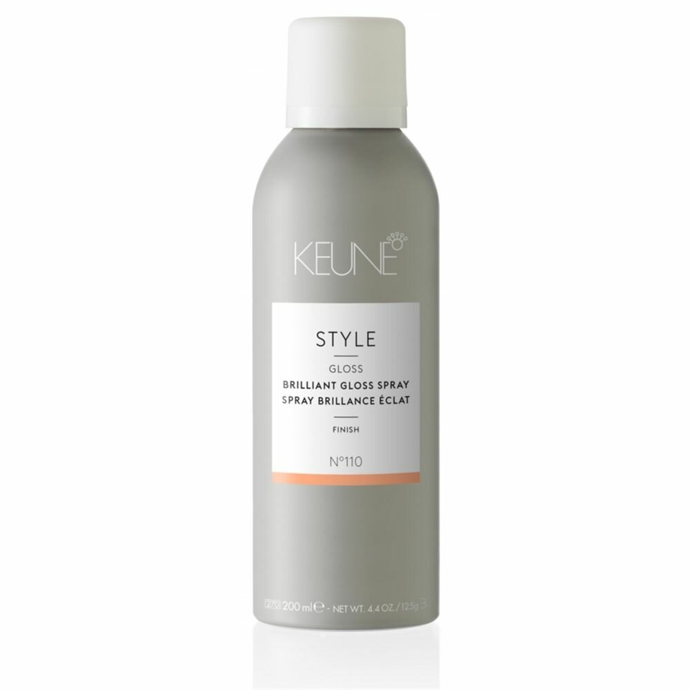 Спрей Keune Slyling Style Gloss. Brilliant Gloss Spray, Стиль. Блеск-спрей бриллиантовый, 75 мл