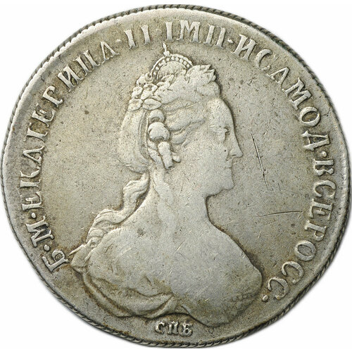 Монета 1 рубль 1779 СПБ ФЛ клуб нумизмат монета 1 2 талера баварии 1779 года серебро