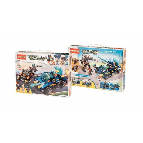 конструктор lego city 66492 полиция 3в1 676 дет Конструктор полиция 412 дет.8600-2