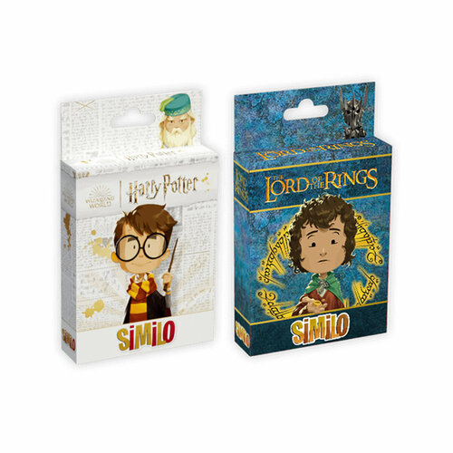 Набор настольных игр Similo: The Lord of the Rings + Harry Potter