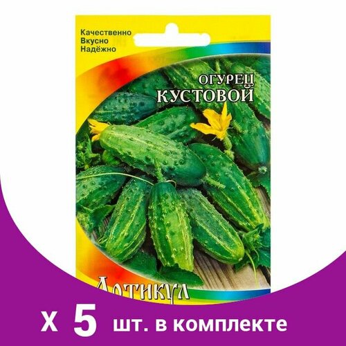 Семена Огурец 'Кустовой' скороспелый, 0,5 г (5 шт)