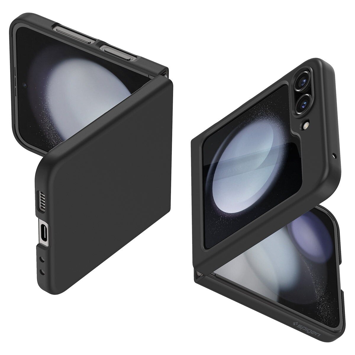 Чехол SPIGEN для Galaxy Z Flip 5 - Air Skin - Черный - ACS06229
