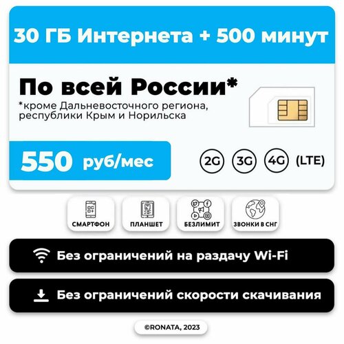 Тариф для планшета и смартфона 500 минут + 30 гб и + звонки в СНГ за 550 р/м + в тариф включена раздача sim карта 1500 минут 55 гб интернета 3g 4g 500 смс за 600 руб мес смартфон безлимит на мессенджеры кавказский филиал