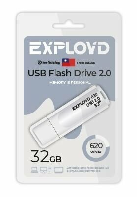 USB флэш-накопитель (EXPLOYD EX-32GB-620-White)