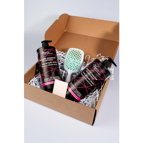 Набор безсульфатный Booster-Шампунь Booster-Бальзам ALL INCLUSIVE 1000мл1000 мл от Nexxt Century Vegan Professional подарок 1230₽