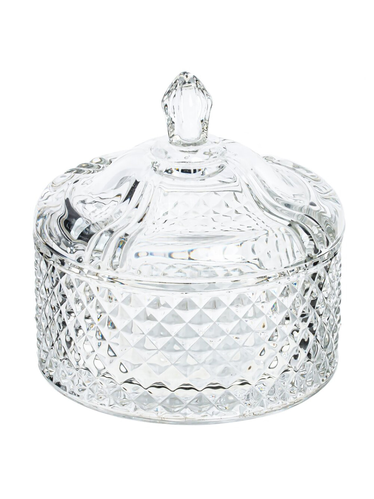 фото Конфетница с крышкой Remecoclub, стеклянная, 240мл