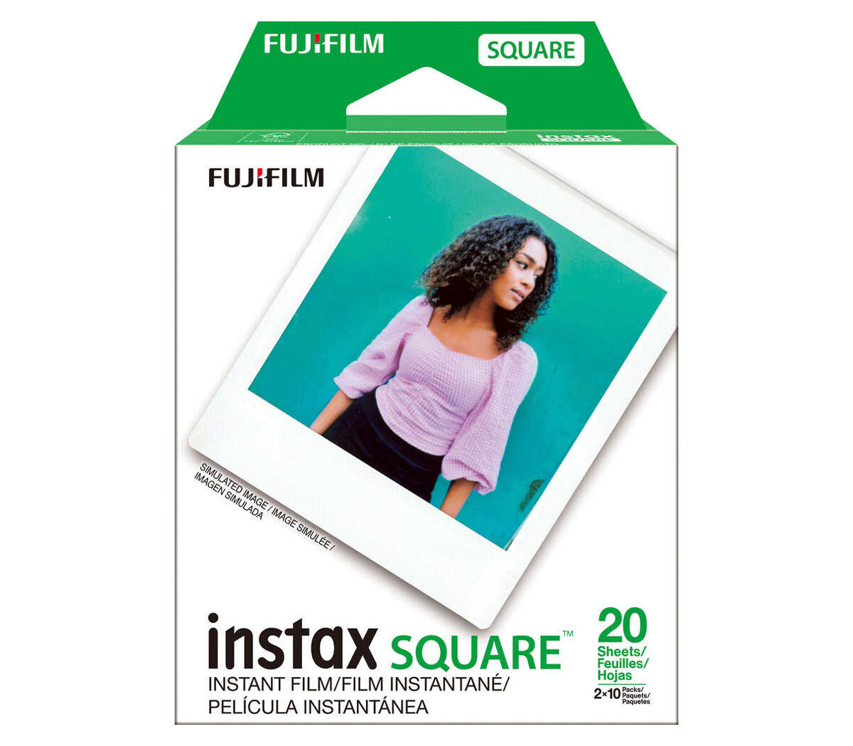 Картридж Fujifilm Instax SQUARE, 20 снимков