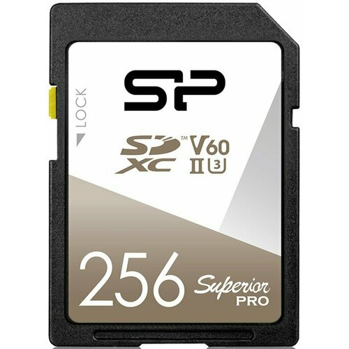 Карта памяти 256Gb SD Silicon Power Superior Pro (SP256GBSDXJV6V10)