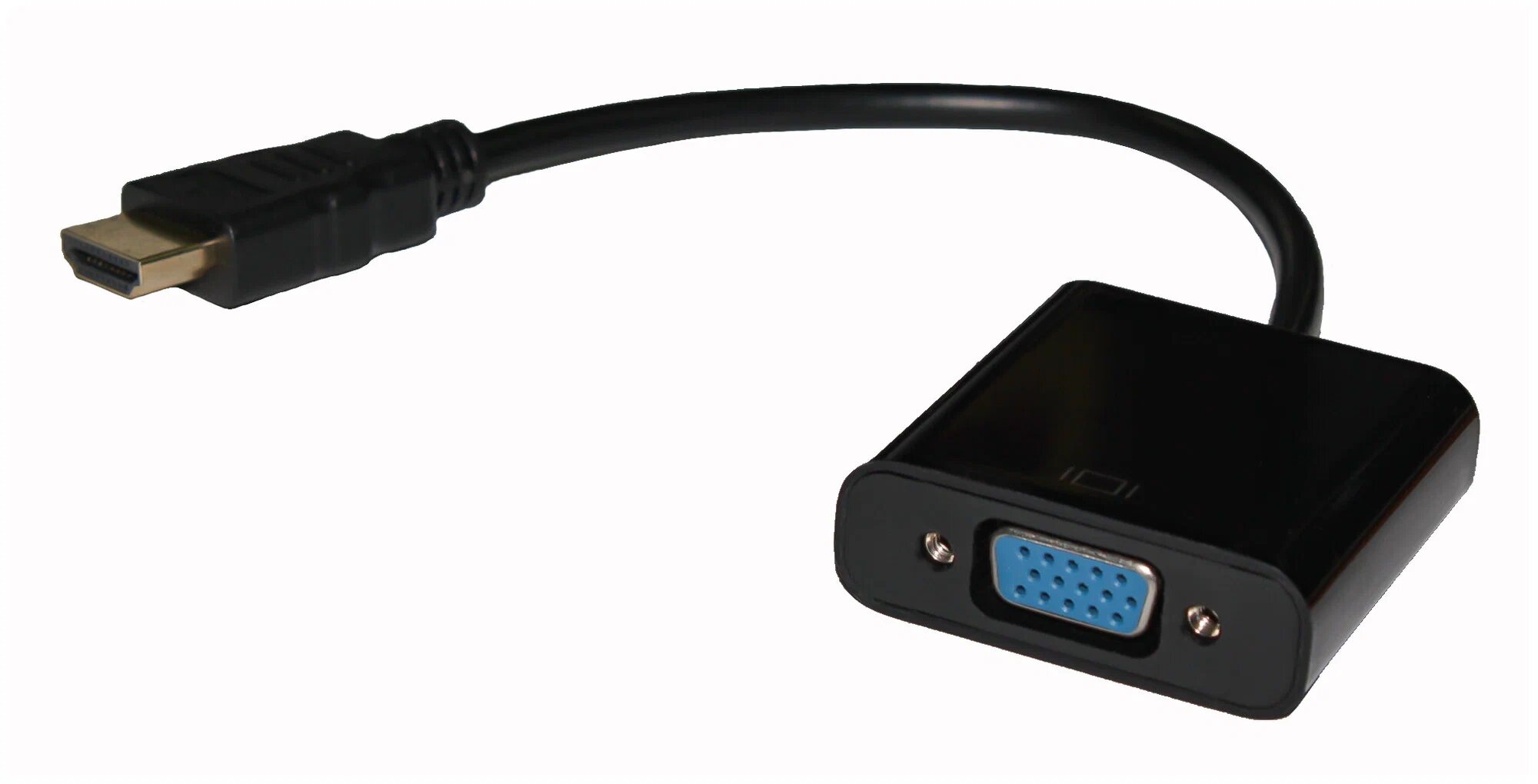 Переходник HDMI-to-VGA с аудиоразъемом