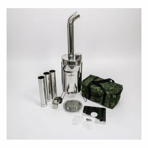 ПошехонСтар Печь Рыбака PS10 Пошехонка с экранами 12795₽