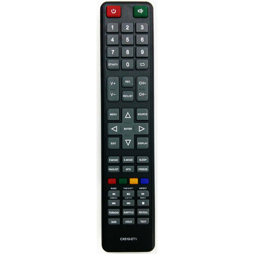 Пульт для телевизора DEXP CX510-DTV(5110) пульт ду для tv dexp rubin cx510 dtv 5110
