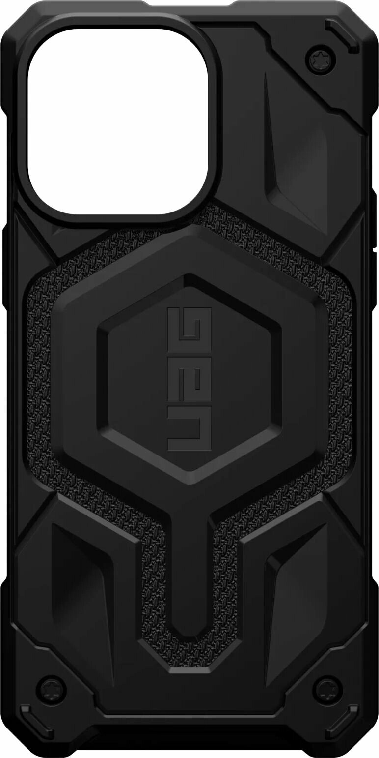 Чехол UAG Monarch для iPhone 14 Pro Max for MagSafe Kevlar Black (114031113940)