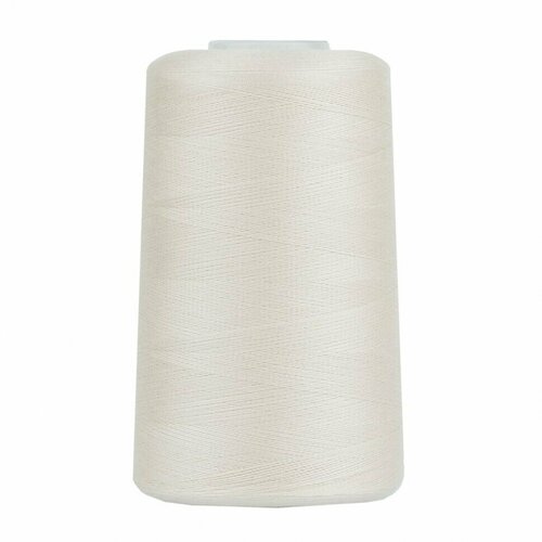 Нитки для шитья 502 нитки швейные 5000 ярдов цв101 молочный 409₽