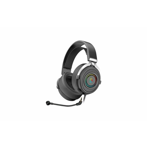 Наушники с микрофоном A4Tech Bloody G535 черный/серебр. 2м черный, серебристый
