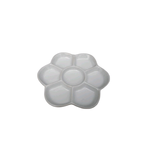 Палитра керамическая круглая 7 ячеек D 115 см 690₽