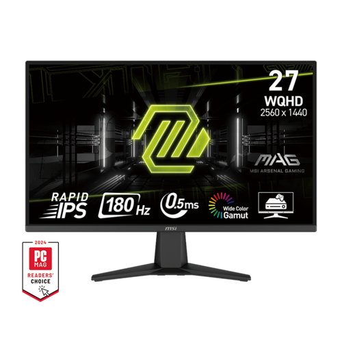 Монитор MSI MAG 275QF 2560x1440 180 Гц IPS LED 10001 300 Кдм черный 35999₽