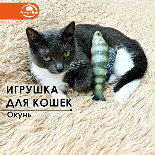Игрушка для кошек "Окунь"