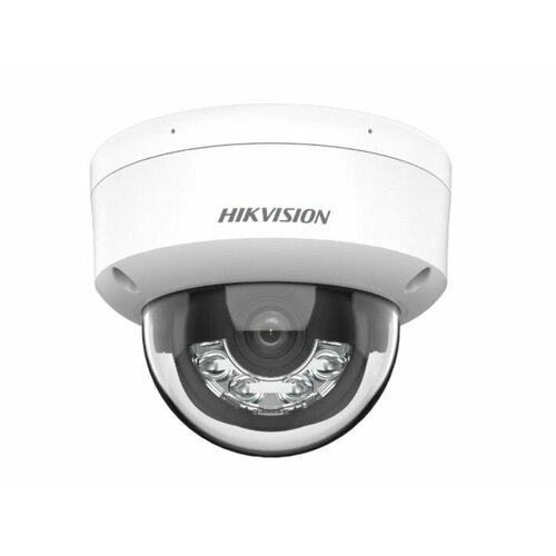 Купольная IP камера видеонаблюдения Hikvision DS-2CD2143G2-LIS2U 28мм 4мп антивандальная с микрофоном 13333₽