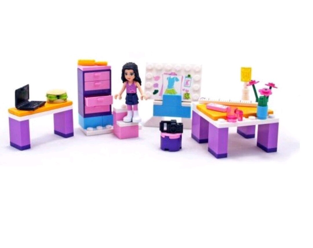 Конструктор 10133 "Дизайн-студия Эммы", 81 деталь — фото 1