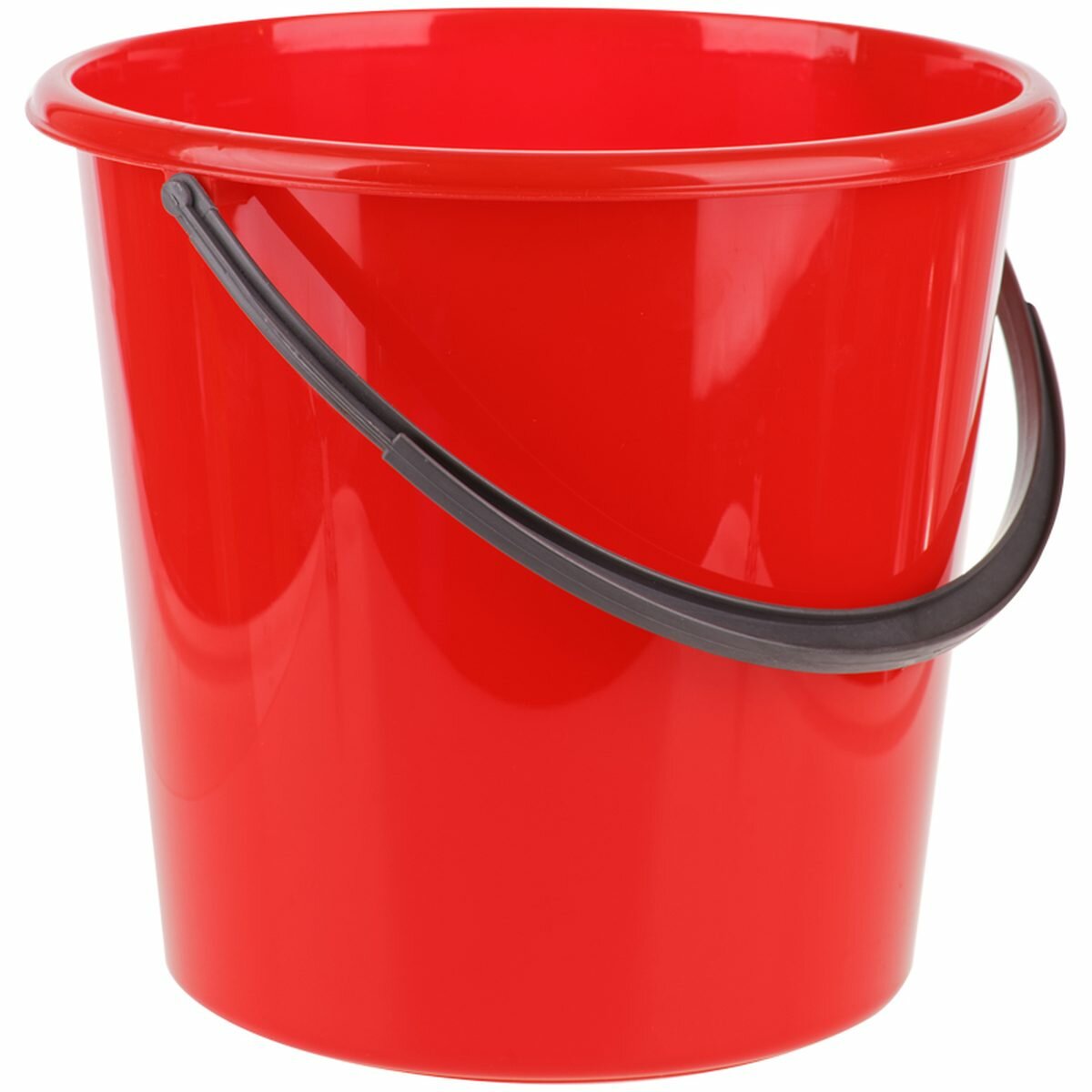 Ведро 5л OfficeClean пластиковое мерная шкала красное (299877)
