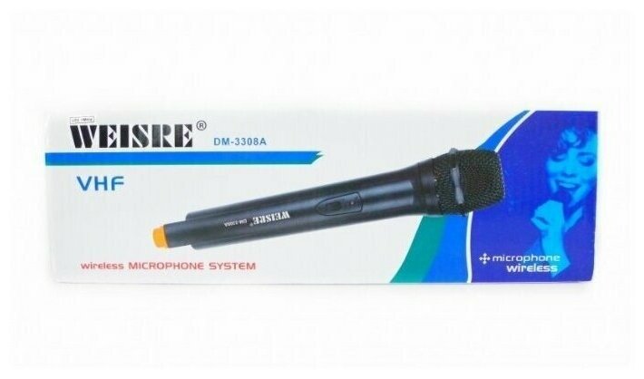 Микрофон беспроводной WEISRE DM-3308A / радиомикрофон беспроводной