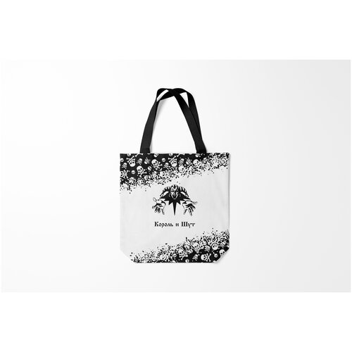 фото Сумка-шоппер / 40х40 см / рок / король и шут burnettie