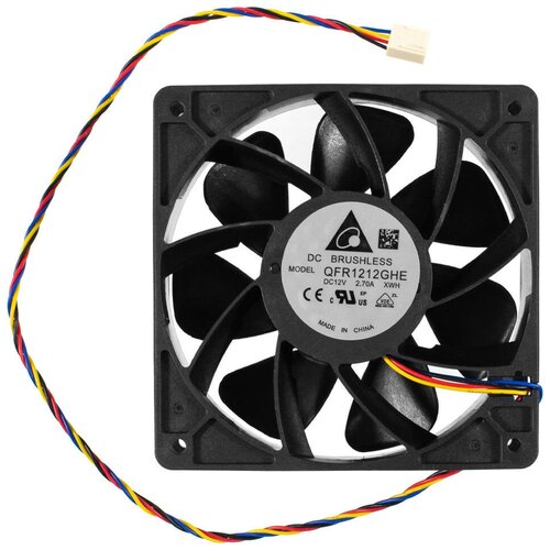 Кулер / Вентилятор для майнера Asic Bitmain Antminer S9 (120х120х38) с пониженным уровнем шума 64 Дб, Ресурс - 60000 часов al miner contemporary art