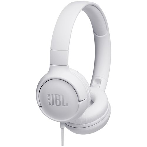 Проводные наушники JBL Tune 500, белый наушники jbl tune 500 синий